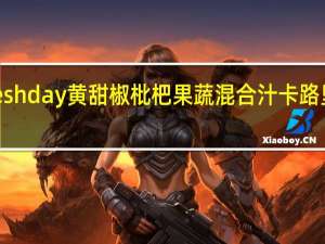 fresh day 黄甜椒枇杷果蔬混合汁卡路里是多少