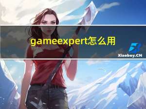 game expert怎么用（game expert）