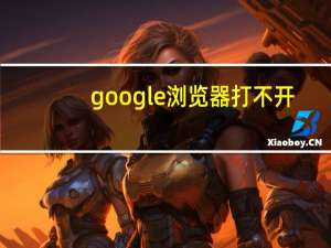 google浏览器打不开（google打不开了）