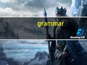grammar