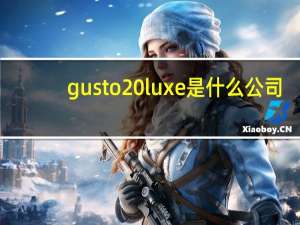gusto luxe是什么公司