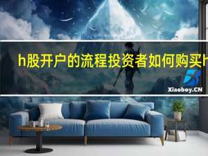 h股开户的流程 投资者如何购买h股？