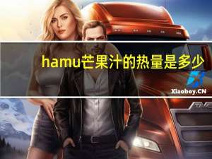 hamu 芒果汁的热量是多少