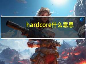 hard core什么意思