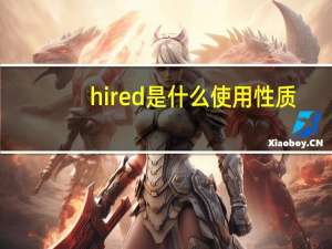 hired是什么使用性质