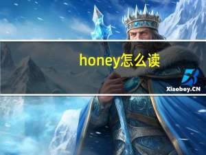 honey怎么读（honey）