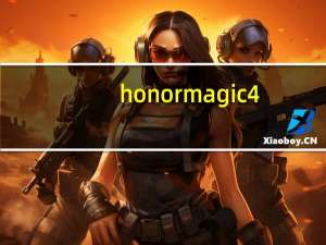 honor magic 4（hornor）