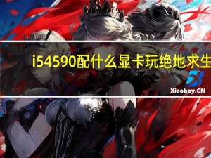 i54590配什么显卡玩绝地求生（i5 4590能玩绝地求生）