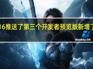 iOS16推送了第三个开发者预览版新增了锁定模式