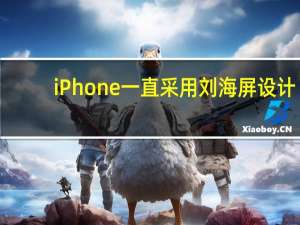 iPhone一直采用刘海屏设计