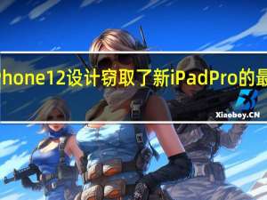 iPhone 12设计窃取了新iPad Pro的最佳功能