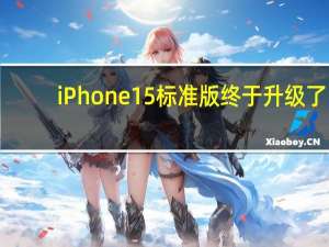 iPhone15标准版终于升级了