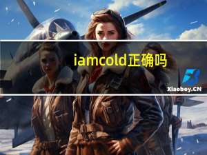 i am cold正确吗