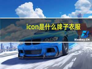 icon是什么牌子衣服