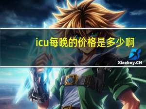 icu每晚的价格是多少啊（icu每晚的价格是多少）