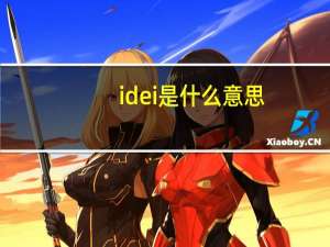 idei是什么意思