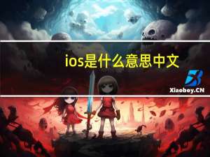 ios是什么意思中文（ios是什么意思）