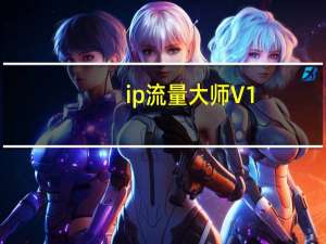 ip流量大师 V1.1 绿色免费版（ip流量大师 V1.1 绿色免费版功能简介）