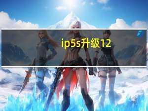 ip5s升级12.4.2（ip5s）