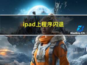 ipad上程序闪退（ipad程序闪退）