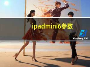 ipad mini 6参数（ipad mini 尺寸）