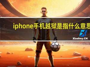 iphone手机越狱是指什么意思（iphone4s越狱是什么意思）