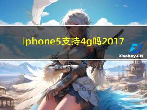 iphone5支持4g吗2017（iphone5支持4g吗）