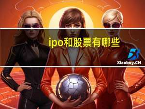 ipo和股票有哪些