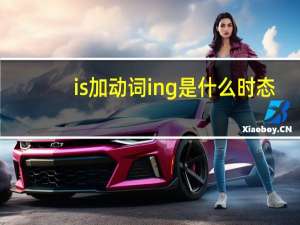 is加动词ing是什么时态