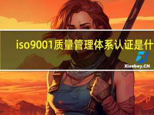 iso9001质量管理体系认证是什么（管理体系认证是什么）