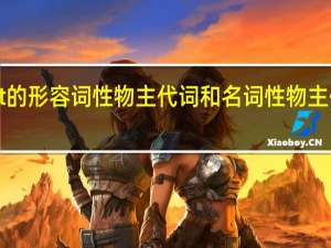 it的形容词性物主代词和名词性物主代词是？