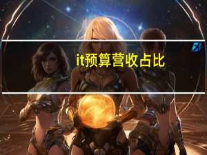 it预算营收占比（最新报告显示 明年IT预算将增加）