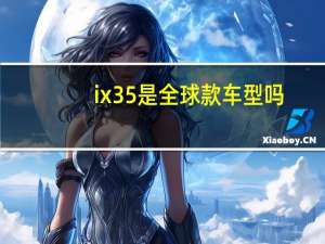 ix35是全球款车型吗