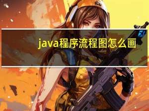 java程序流程图怎么画