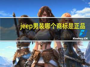 jeep男装哪个商标是正品