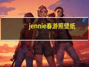 jennie春游照壁纸（jennie春游照）
