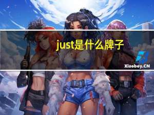 just是什么牌子