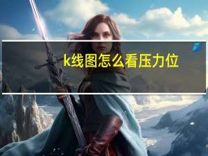 k线图怎么看压力位
