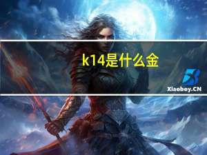 k14是什么金