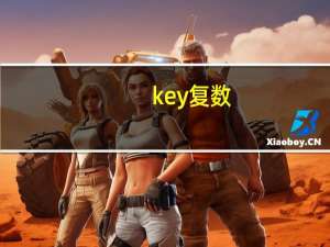 key复数