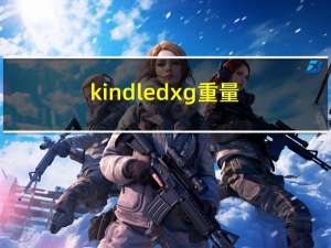 kindle dxg 重量（kindle dx）