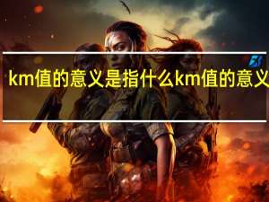 km值的意义是指什么km值的意义介绍