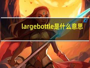 largebottle是什么意思
