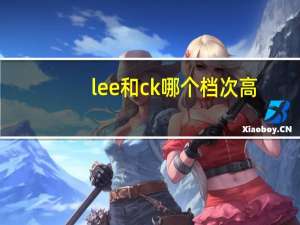 lee和ck哪个档次高