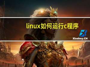 linux如何运行c程序
