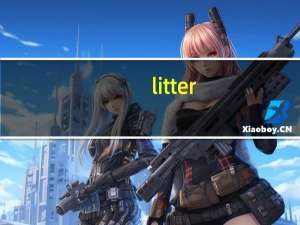 litter