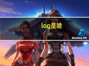 log是啥