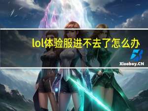 lol体验服进不去了怎么办（lol体验服进不去）