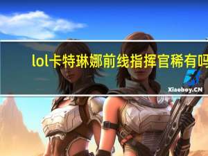 lol卡特琳娜前线指挥官稀有吗（前线指挥官卡特琳娜多少钱）