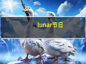 lunar节日